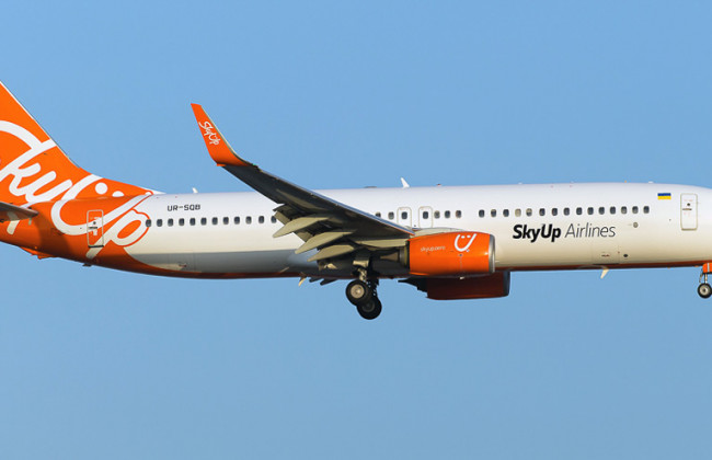 SkyUp отменяет полеты на трех маршрутах внутри Украины