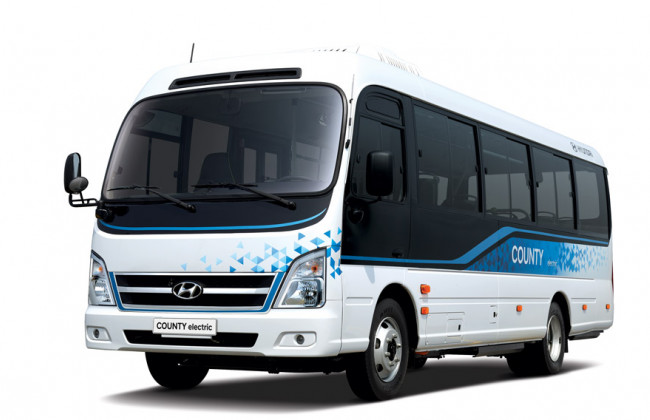 250 км без подзарядки: Hyundai выпустил первый электробус