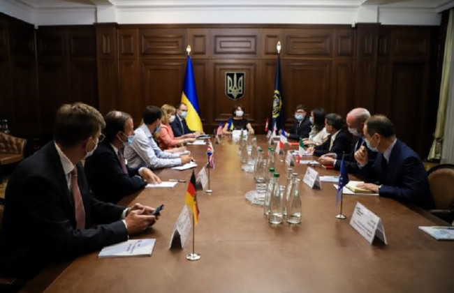 Венедіктова зустрілась із послами G7: обговорили хід реформи прокуратури