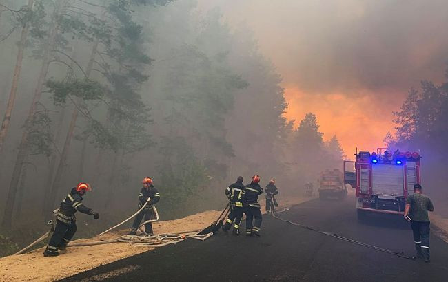 В Луганской области бушуют лесные пожары:  погибли 5 местных жителей, видео