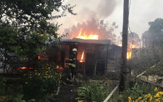 Под Киевом вспыхнул мощный пожар: из огня вытащили ребенка