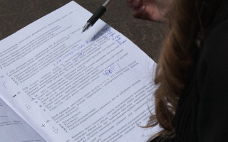 В Харькове выпускники юридического вуза нашли ошибки в тестах и хотят обжаловать результаты