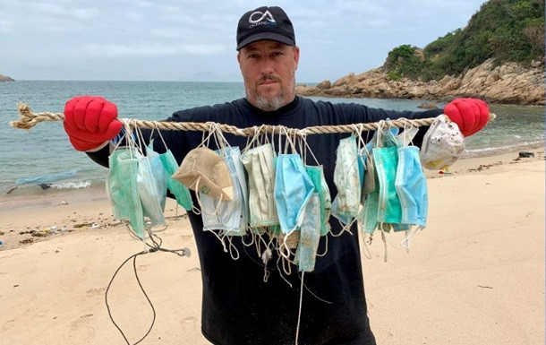 Пандемія забруднення: у найбільших річках Європи виявили викинуті маски та рукавички