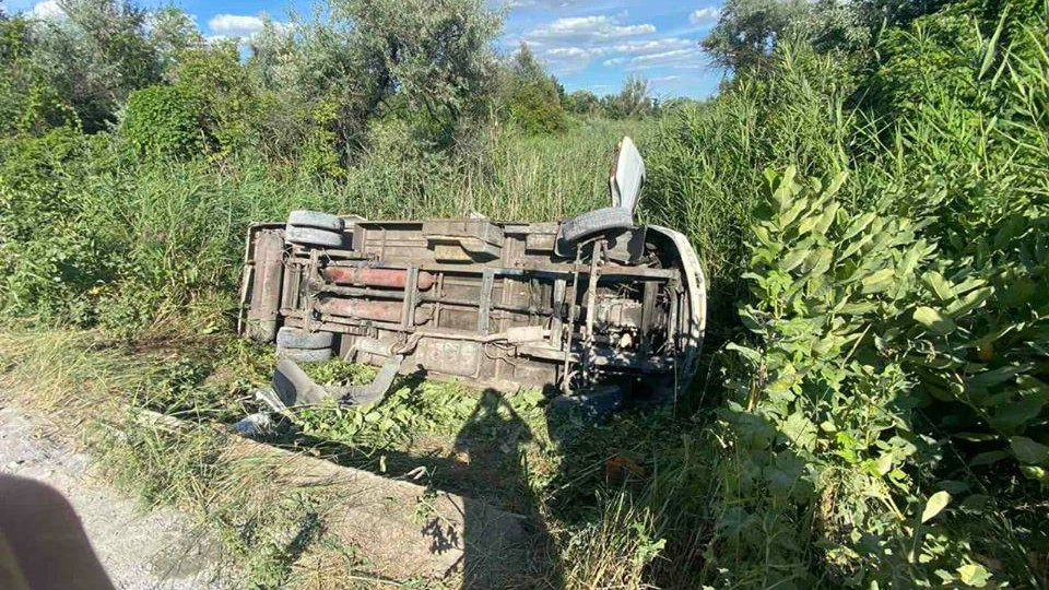 В Днепропетровской области в ДТП пострадали 15 пассажиров автобуса: водитель сбежал