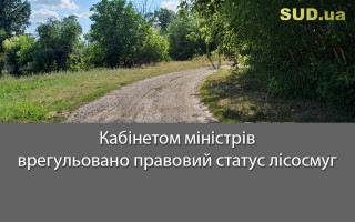 Кабінетом міністрів врегульовано правовий статус лісосмуг