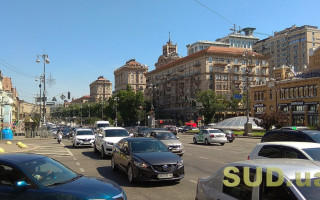 Киев «замер» в больших пробках: где трудно проехать