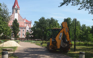 Киян потішать оновленим парком на Воскресенці: там з’явиться фонтан із підсвіткою