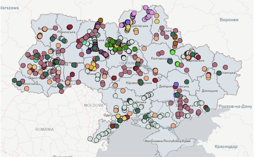 В Україні з’явилася інтерактивна мапа дорожньої безпеки