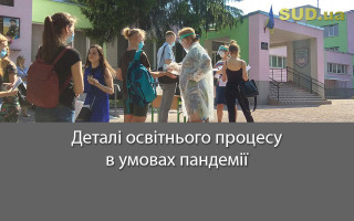 Деталі освітнього процесу в умовах пандемії