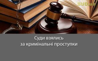 Суди взялись за кримінальні проступки