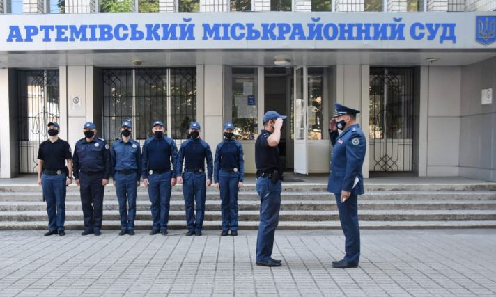 ССО взяла під охорону ще один суд на Донбасі