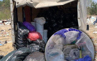 У Києві компанія вивозила відходи з інфекційних відділень на стихійні свалки: керівнику повідомлено про підозру