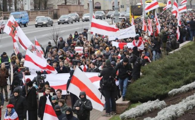 Україна закликала Білорусь відмовитися від вуличного насильства