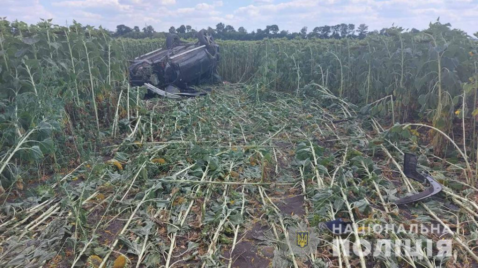 В Харьковской области внедорожник слетел в кювет: водитель погиб на месте