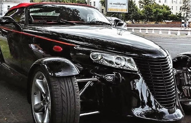 По Одессе проехался редкий автомобиль, фото