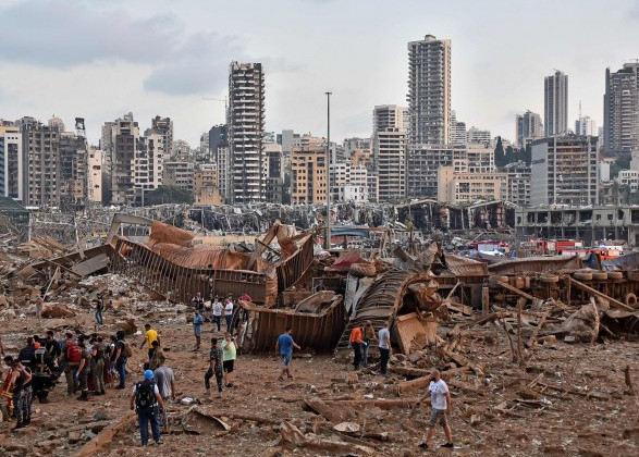 Мощный взрыв в Бейруте разрушил около 4 тысяч зданий