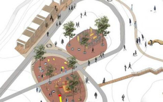 Киян потішать новим парком на схилах: фото