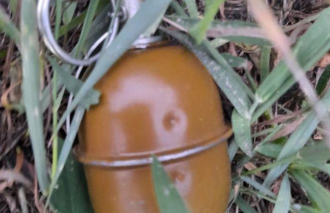 Під Києвом чоловік ходив по вулиці з гранатою в руках