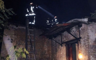 В Киеве вспыхнул серьезный пожар, фото