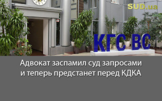 Адвокат заспамил суд запросами и теперь предстанет перед КДКА