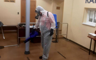 В ОАСК провели дезінфекцію приміщень, фото