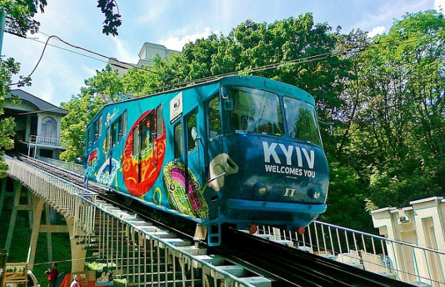 У Києві знову працюватиме фунікулер
