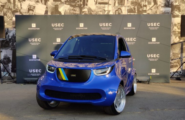 В Украине создали электромобиль для людей с инвалидностью, фото