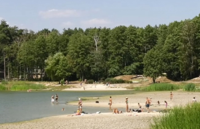 В Киевской области обнаружили высыхающее озеро