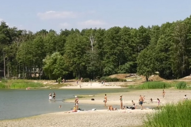 В Киевской области обнаружили высыхающее озеро