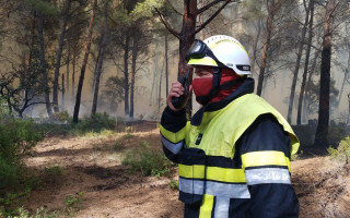 У Франції декілька днів намагаються потушити масштабну лісову пожежу, фото