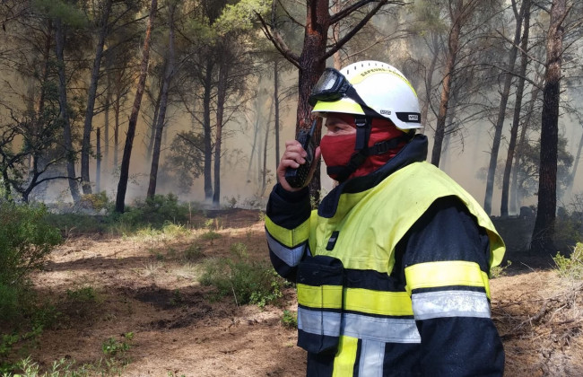 У Франції декілька днів намагаються потушити масштабну лісову пожежу, фото