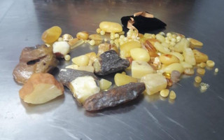 Під Києвом затримали іноземця з рідкісним бурштином