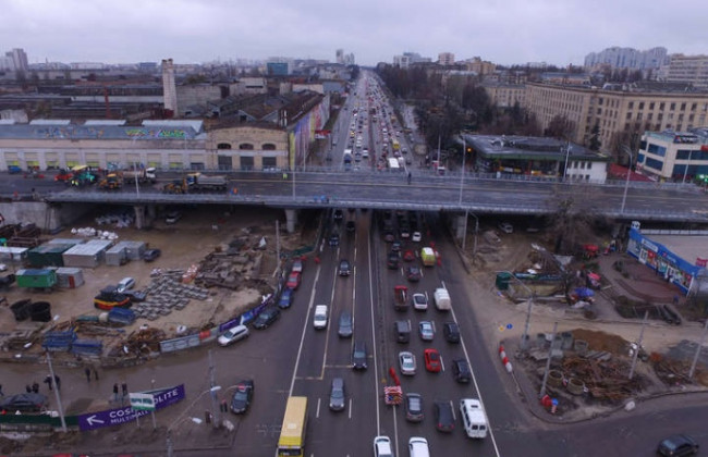 На Шулявському мосту закінчено черговий етап робіт