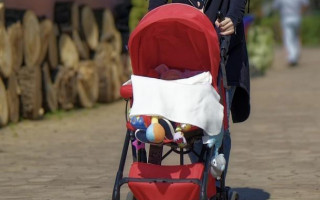 В спальном районе Киева неизвестный напал на женщину с ребенком