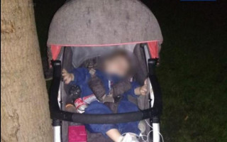 В Днепре пьяная мать забыла 10-месячную дочку в ночном парке: фото
