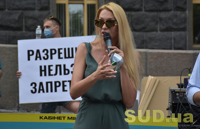 Бунт артистов под Кабинетом министров: требуют разрешить проводить концерты во время карантина. Фоторепортаж