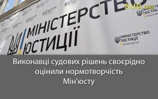 Виконавці судових рішень своєрідно оцінили нормотворчість Мін’юсту