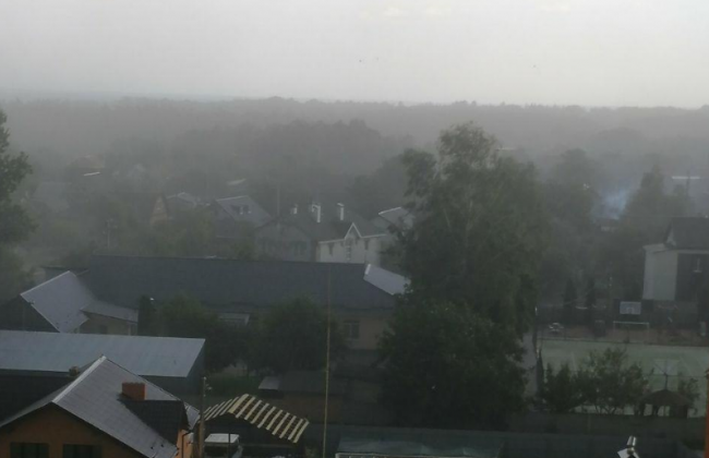 Киев и область накрыла мощная буря: фото стихии