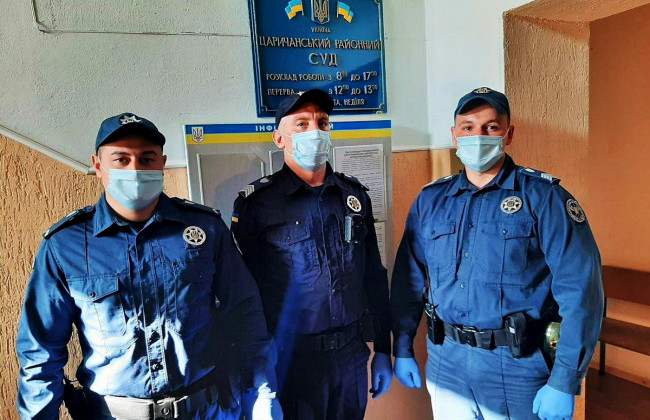 ССО взяла під охорону Царичанськоий райсуд на Дніпропетровщині