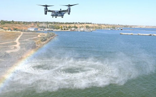 Над пятью городами Украины пролетели американские военные конвертопланы: что случилось