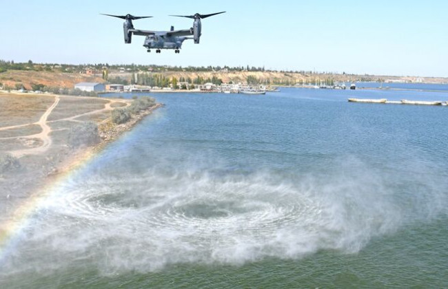 Над пятью городами Украины пролетели американские военные конвертопланы: что случилось