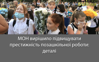МОН вирішило підвищувати престижність позашкільної роботи: деталі