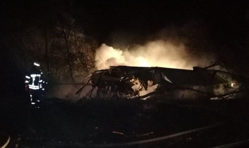 Авиакатастрофа под Харьковом: разбился самолет с курсантами, видео