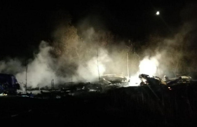 Авиакатастрофа под Харьковом: трех пассажиров до сих пор не могут найти