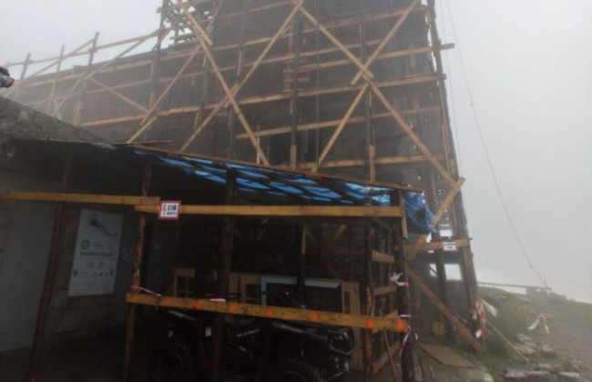 Карпаты уже засыпает снегом