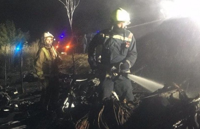 Авиакатастрофа под Харьковом: в ГСЧС отчитались о своей работе