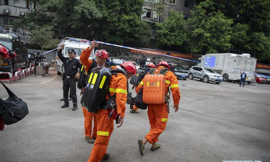 В одной из шахт Китая произошел масштабный пожар, есть погибшие
