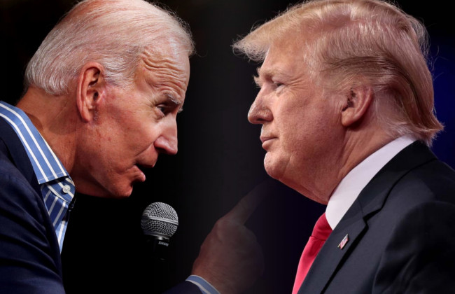 Состоятся первые теледебаты между Трампом и Байденом