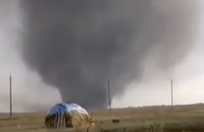 Мощный смерч пронесся в Херсонской области: видео