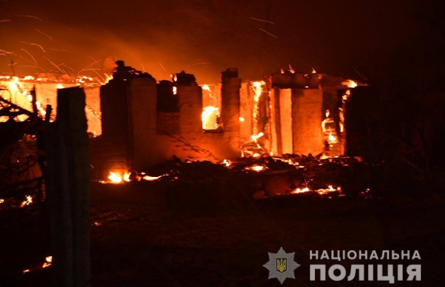 Пожежі на Луганщині: відкрито 7 кримінальних проваджень, фото з місця подій